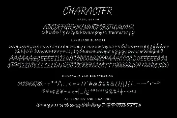 Prestons Signature font