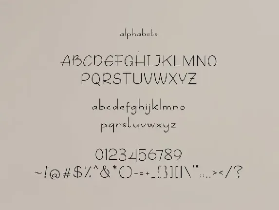 Abelle 49 font