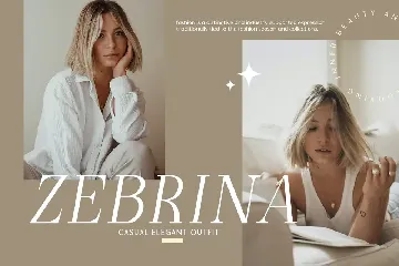 The Brewfine - modern feminine italic serif font