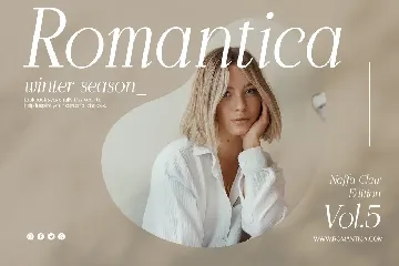 The Brewfine - modern feminine italic serif font