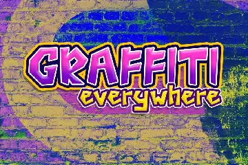 Grande - Graffiti Font