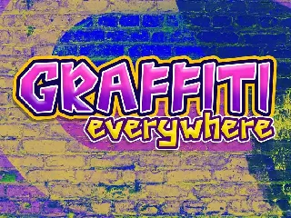 Grande - Graffiti Font