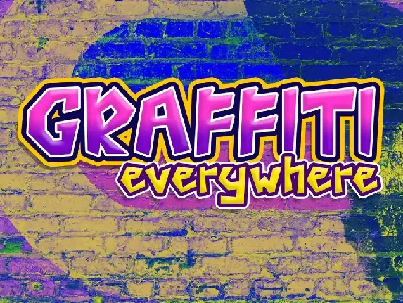 Grande - Graffiti Font