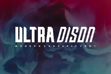 Ultra Dison Font