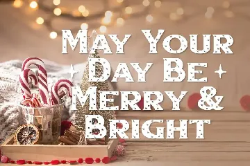 Happinest Jingle - Holiday Display Font