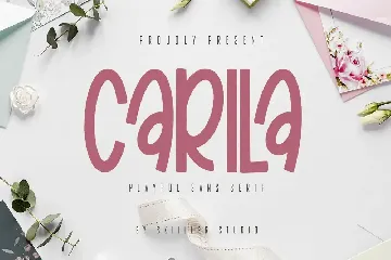 Carila - Playful Sans Serif font