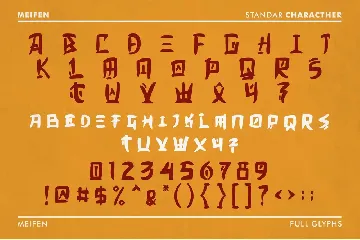 Meifen font