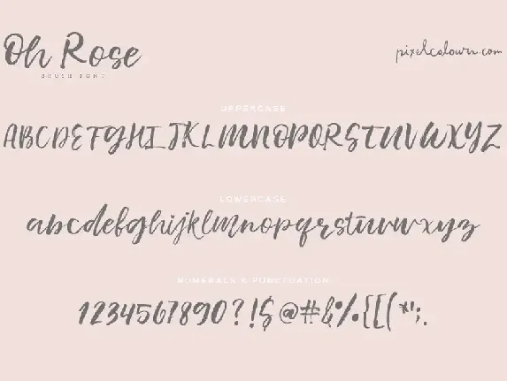 Oh Rose Font