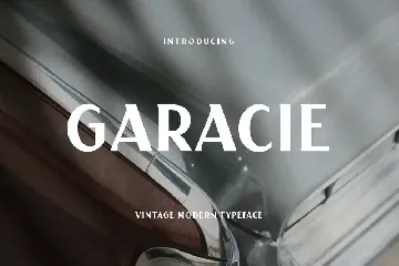 Garacie Vintage Modern Font