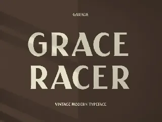 Garacie Vintage Modern Font