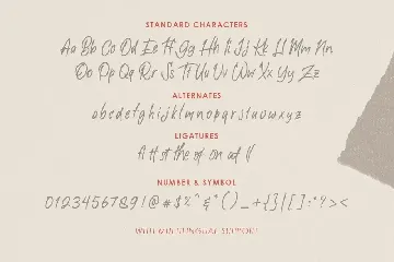 Aesthetic Notes - Handwritten Font