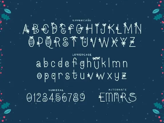 Candlepie - Christmas Font Style