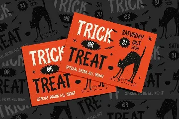 Broomstick - Scary Horror Font