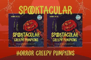 Broomstick - Scary Horror Font