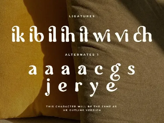 Foghe - Unique Vintage Display Font