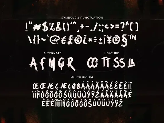 Deadfory - Horror  And Scary Font