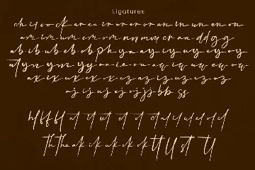 Siestha - Signature Font