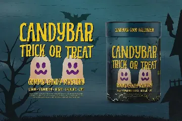 Creaky - Horror Display font