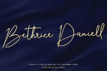 Southern Lourent Signature Font