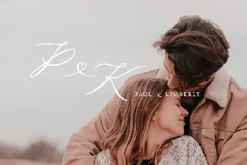 Della Brian - Lovely Wedding Font