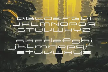 Synthetika - Futuristic Typeface font