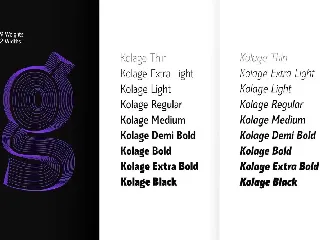 Kolage font