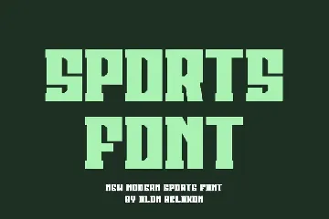 Bomper Ground font