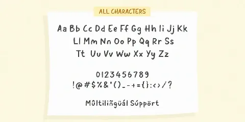 Magicalnotes - Handwritten Font TT