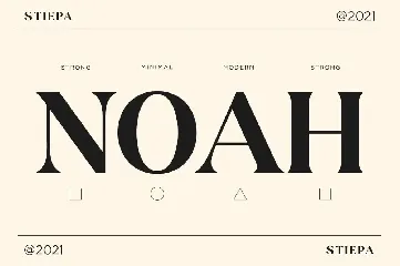 Stiepa | Modern Serif & Bonus Sans font