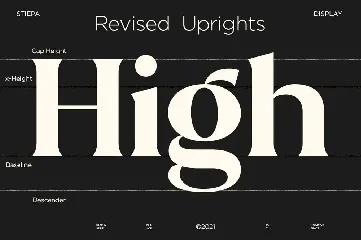 Stiepa | Modern Serif & Bonus Sans font