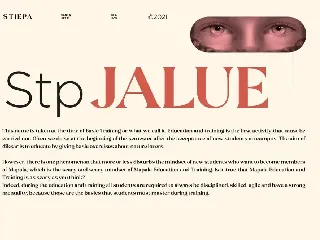 Stiepa | Modern Serif & Bonus Sans font