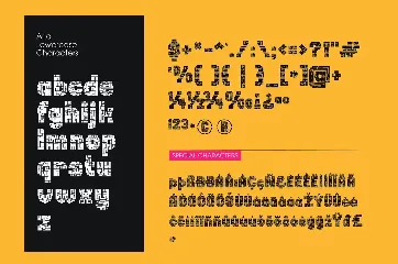 Arlo - Puzzle Display font