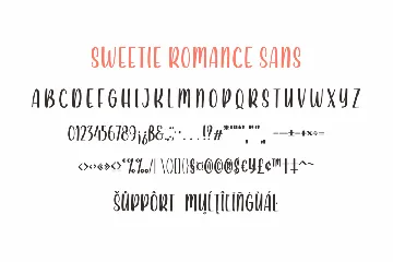 Sweetie Romance - A Duo Font