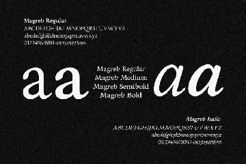 Magreb font