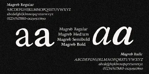 Magreb font