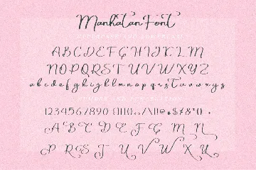 Manhatan Signature FOnt