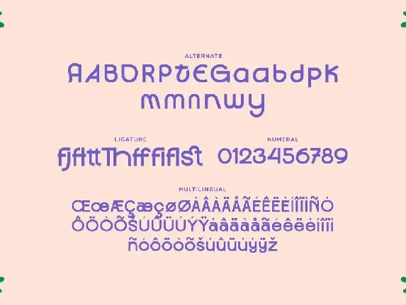 Spegles - A Fancy Sans Font