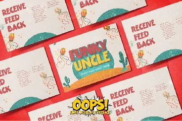 Oops - Fun Display Typeface font