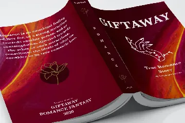 Giftaway - Romance Fantasy Serif font