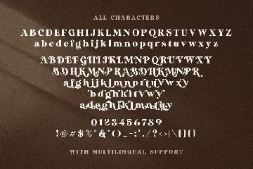 Duke Charming - A Unique Bold Serif font