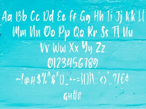 Pokaloca | Brush font