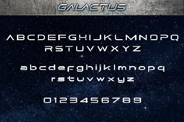 Galactus font