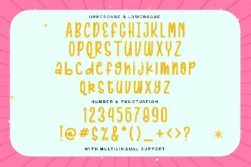 Barnie Kids - Playful Display Font