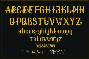 Vanhala font