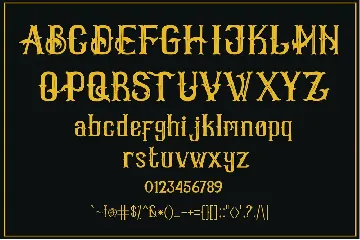 Vanhala font