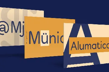 Alumatica - Rounded Sans font