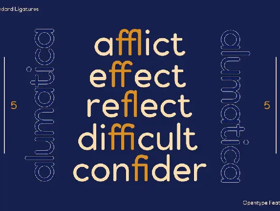 Alumatica - Rounded Sans font