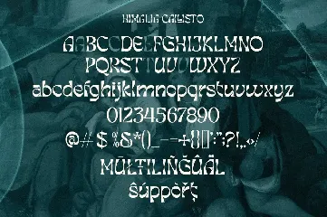 Himalia Callisto font