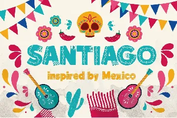 Santiago - Authentic Mexican Type font