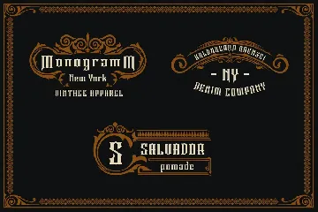 Squadez Display font